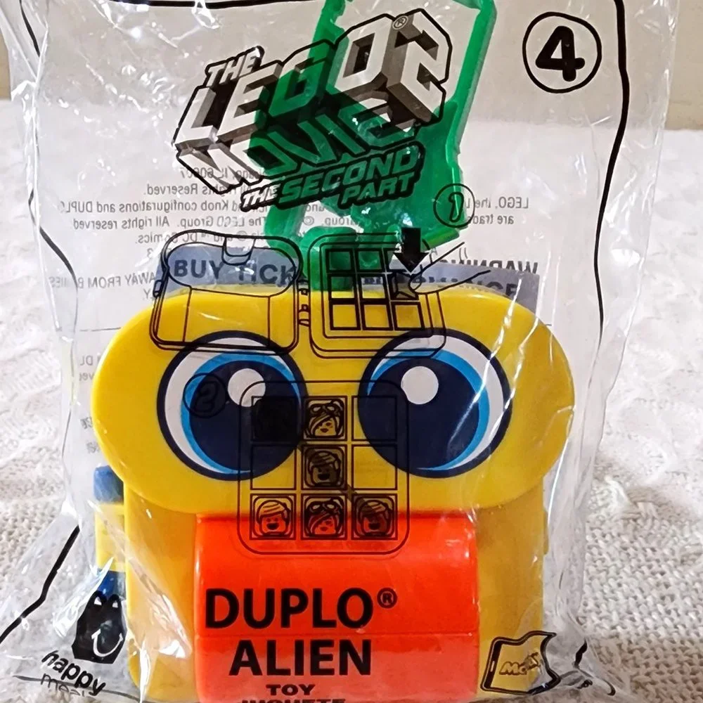 McDonalds 2019 Happy Meal Toy: Lego Movie 2nd Part DUPLO ALIEN #4 - SEALED